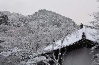 雪の小倉山