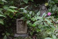 妙見宮竹林 竹の小径の石仏